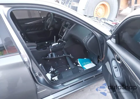 2021 Infiniti Q50 Red Sport 400 z USA, uszkodzony, nr VIN JN1FV7DP7MM850172